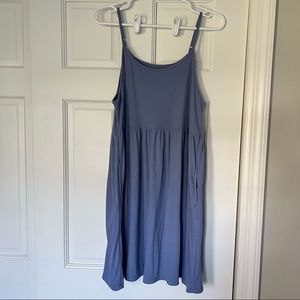 Wild Fable XL light blue strap it dress with pockets